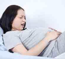Dureri ascuțite, Blunt și crampe în timpul sarcinii