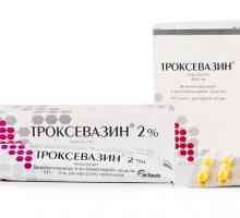 Unguent (gel) capsule (tablete) în tratamentul hemoroizilor troksevazin
