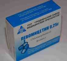 Tablete cloramfenicol pentru diaree (diaree)