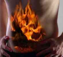 Arderea și greutate în pancreatitei pancreasului, pulsand noet