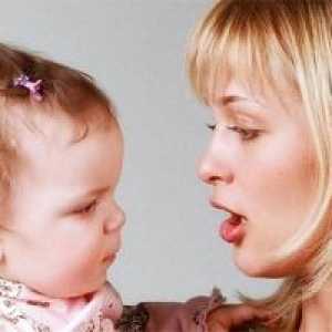 Cum sa vorbesti cu copilul la vârsta de la 1 an la 3 ani