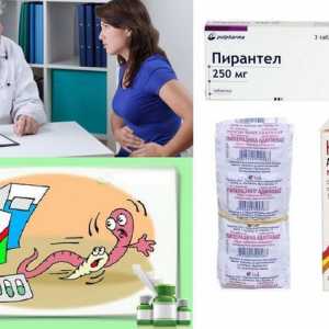 Medicamente pentru tratamentul impotriva oxiurilor enterobioză la adulți și copii