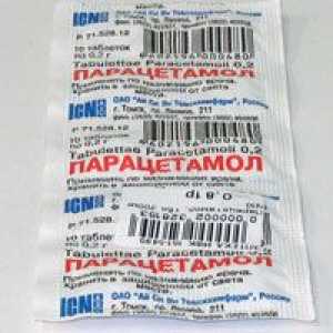 Utilizarea de paracetamol pentru gastrita