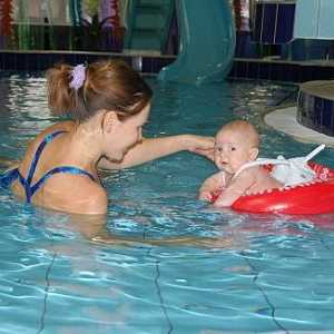 Metode de predare înot pentru sugari în cada de baie. Metode de predare copii să înoate