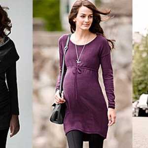 Moda pentru femeile gravide. Foto. haine confortabile și pantofi pentru femei gravide