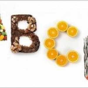 Vitamine: vitamina A (retinol), vitamina b, vitamina C, vitamina E, vitamina d, vitamina k